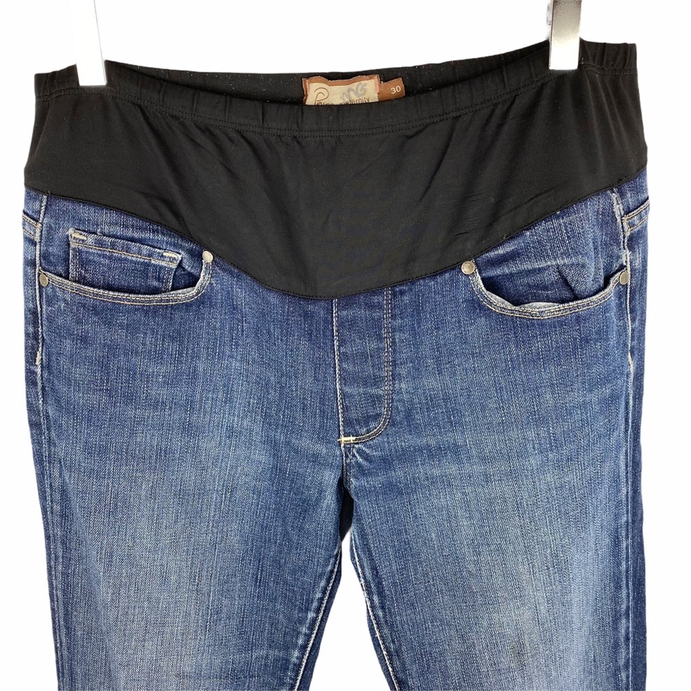 PAIGE Maternity Laurel Canyon Bootcut Flare Jeans 30 - Picture 5 of 11